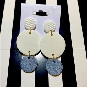 Polymer clay earrings